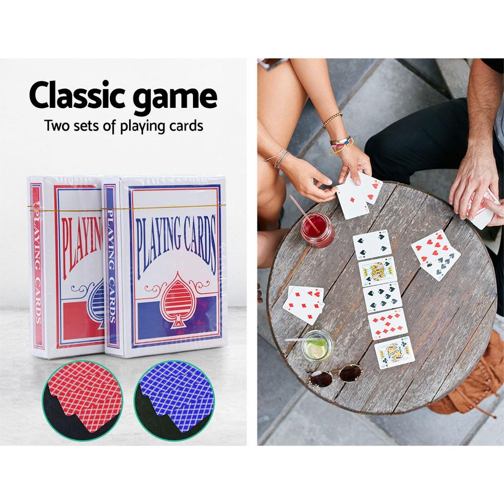 500pcs Poker Chips Set Casino Texas Hold'em Gambling Party Game Dice