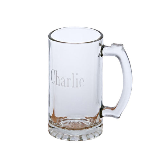 Glass Pint Tankard